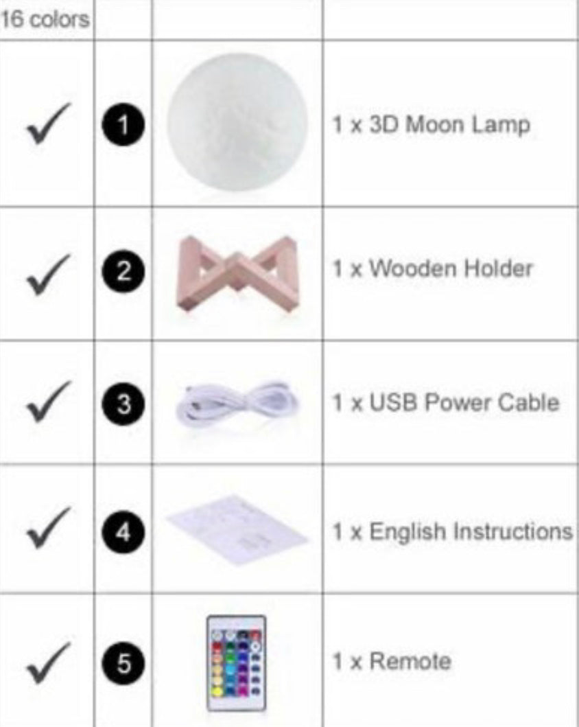 Moon Lamp