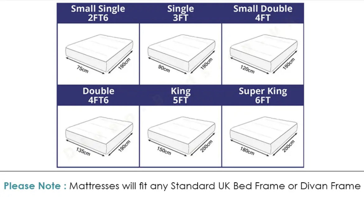 Memory Border Foam Spring Mattress