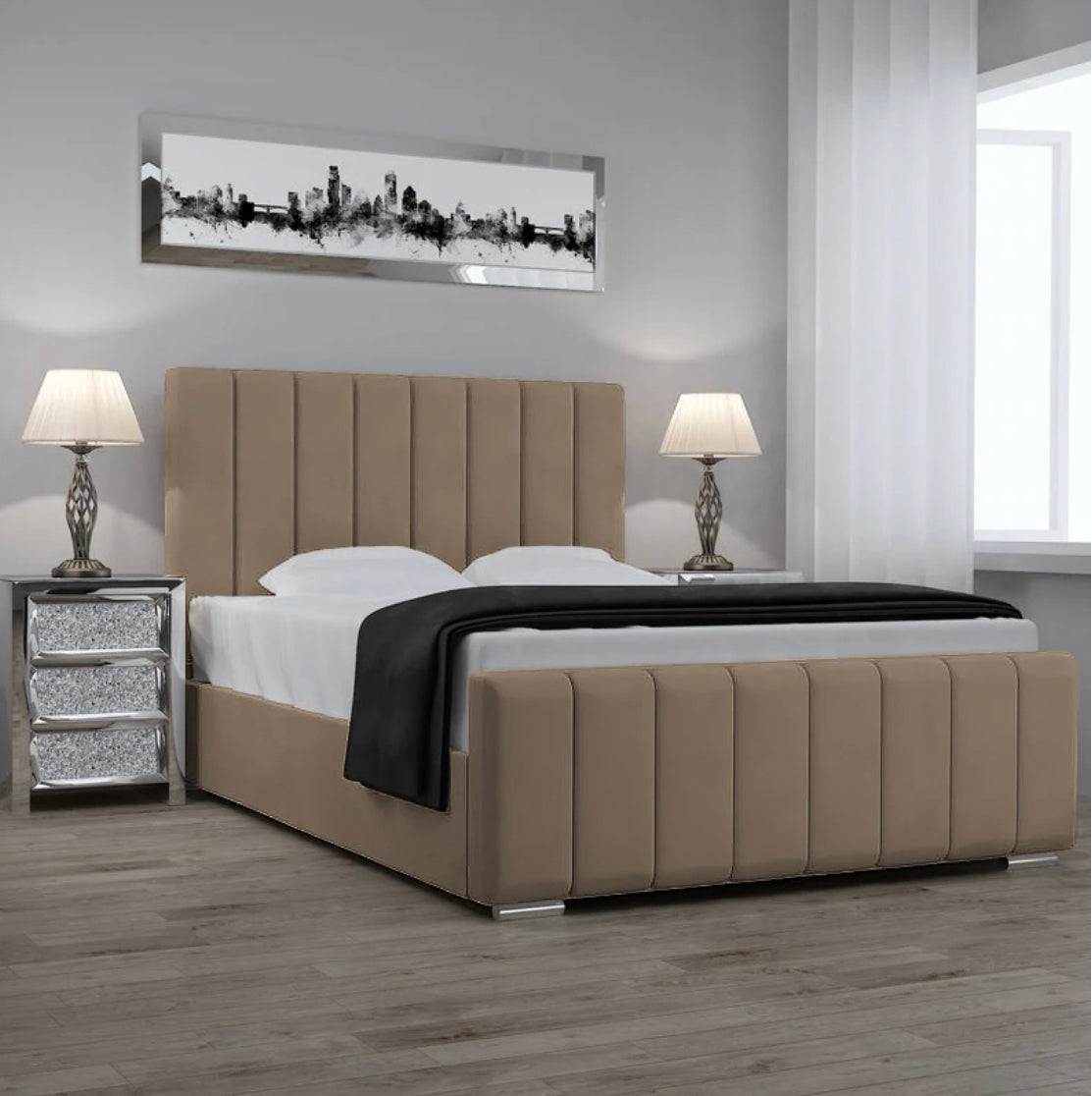 Olivia Panel Cut Bed