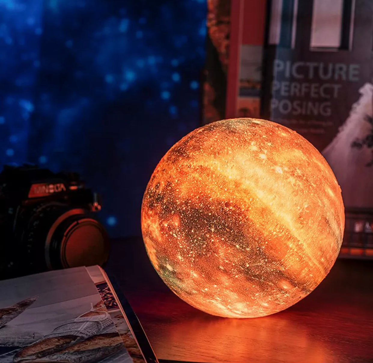 Galaxy Sky Moon Lamp