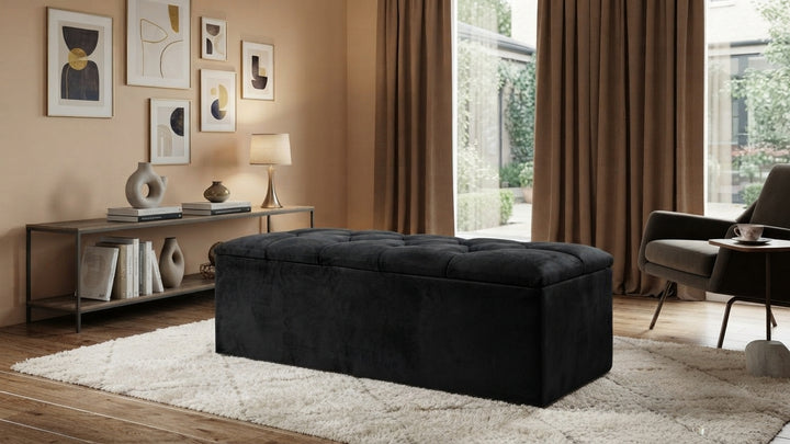 Chesterfield Furniture UK Big Ottoman With Storage